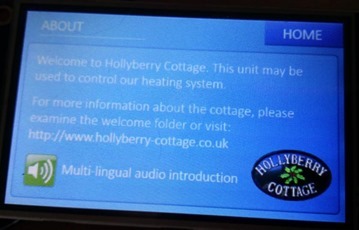 About page on Peter Scargill's talking thermostat