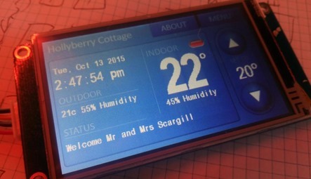 main page on Peter Scargill's talking thermostat