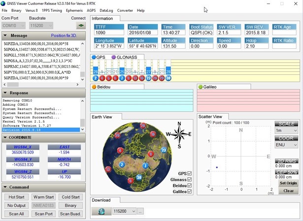 Satellite positioning with Peter Scargill