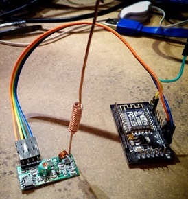 433Mhz to MQTT Gateway 433Mhz to MQTT Gateway