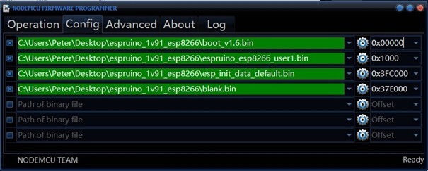 Programming Espruino