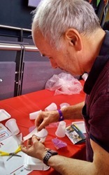 Aidan Ruff making a flying thing