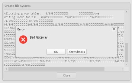 Bad Gateway