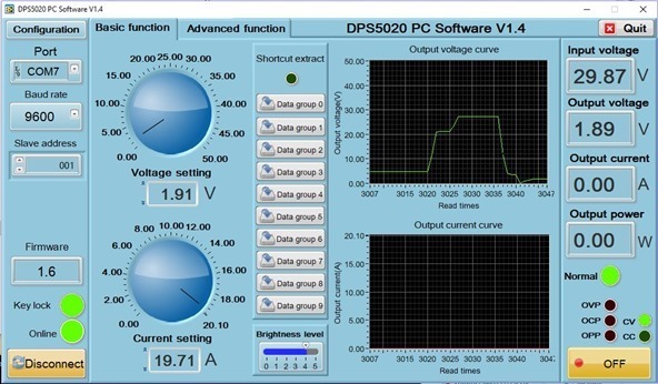 5020 software on the PC