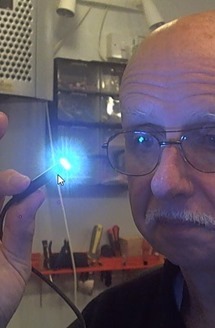 Bright LEDs on this boroscope