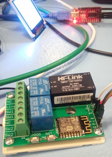 ESP8266 with ESP-GO in a box