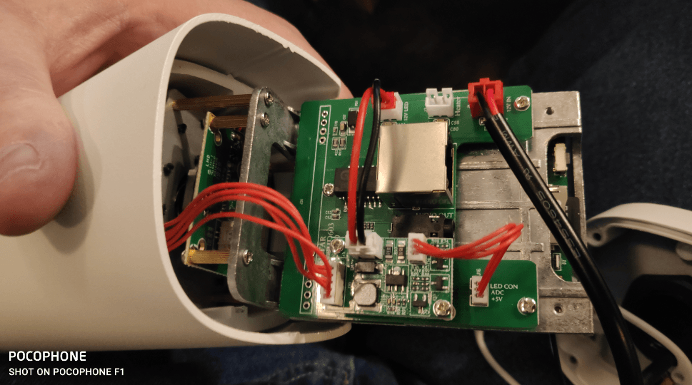 Opening the Instar camera