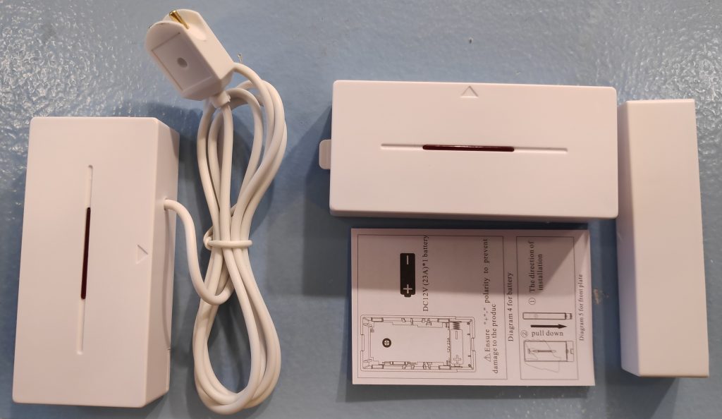 Water leakage and door sensors