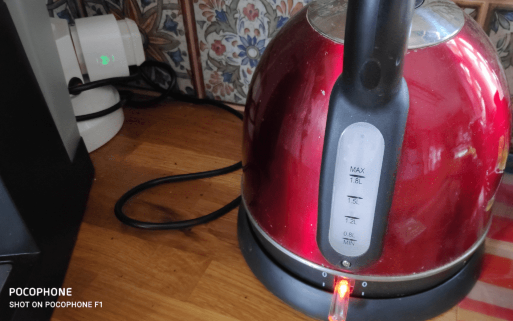 Smart plug driving my Kettle
