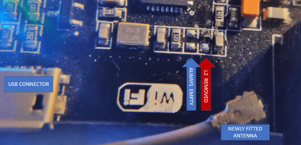 Photo of Arduino Mega + ESP board