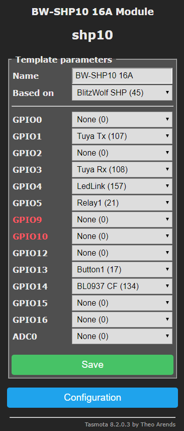 SHP10 template - power monitoring not right