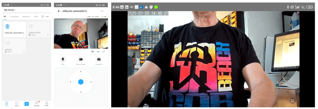 eWeLink and the Sonoff GK200MP2-B camera