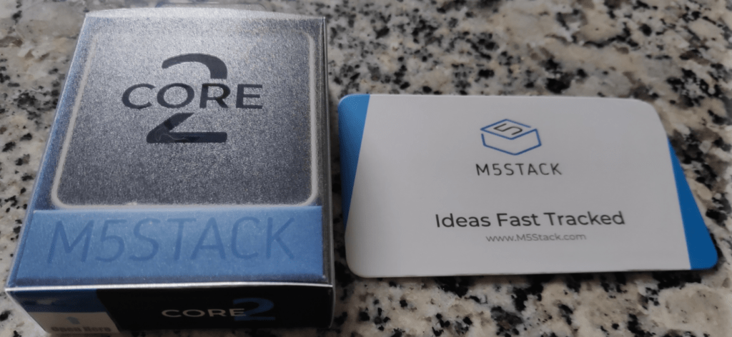 M5Stack Core2 box