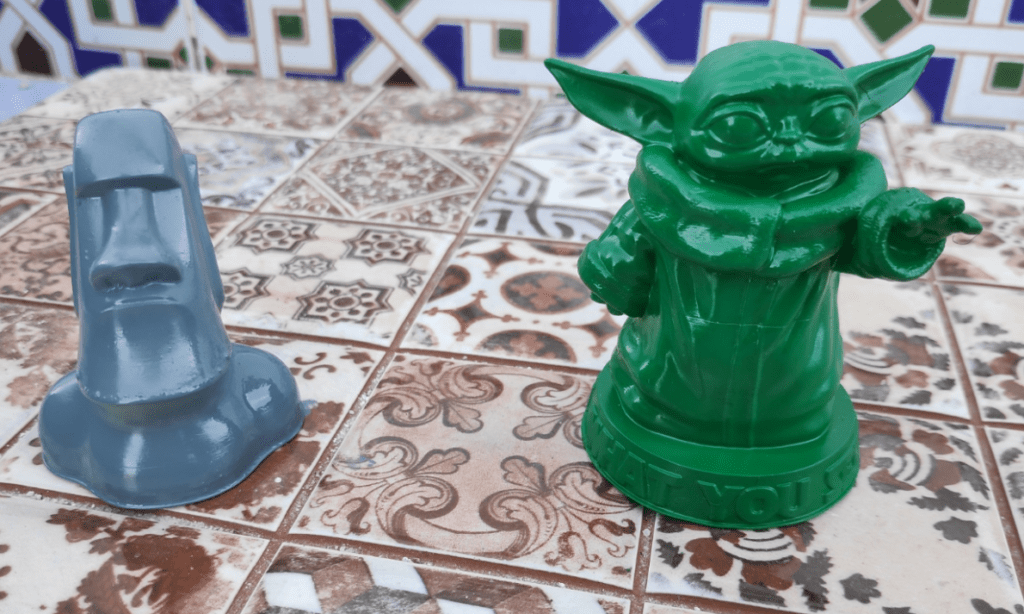 Painted 3d Printed items