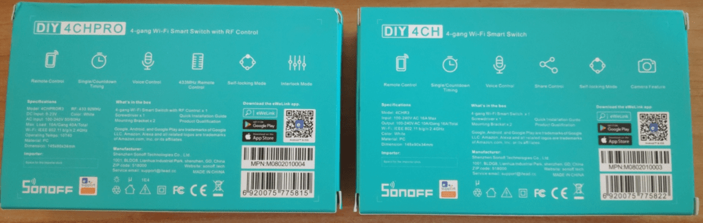 4CHProR3 and 4CHR3 from Itead