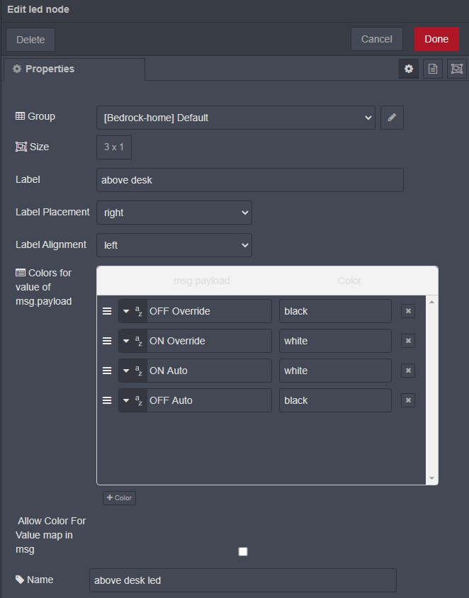 node-red-contrib-ui-LED node