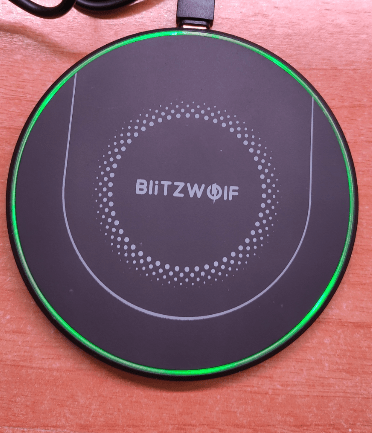 Wireless charging the Doogee S68 Pro using the Blitzwolf wireless charger