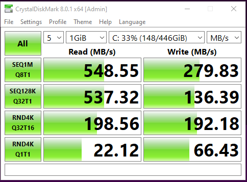 512GB PC SSD