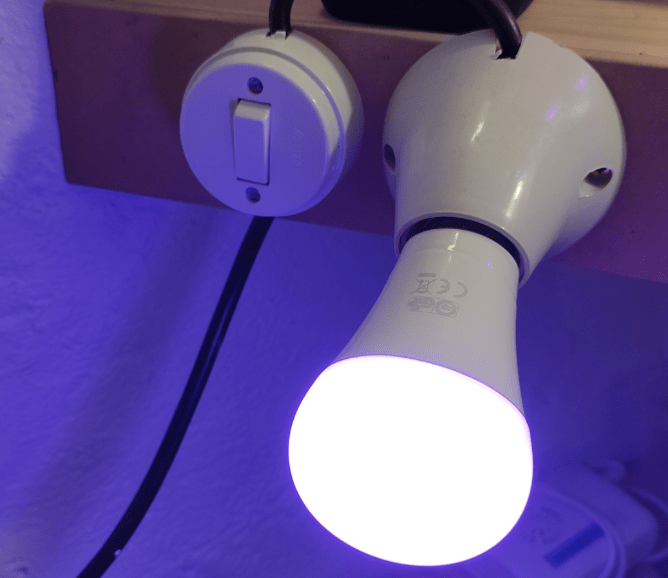 My test Lidl Zigbee lamp
