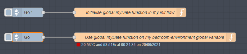 Initialising and using a Node-Red global function on a global object