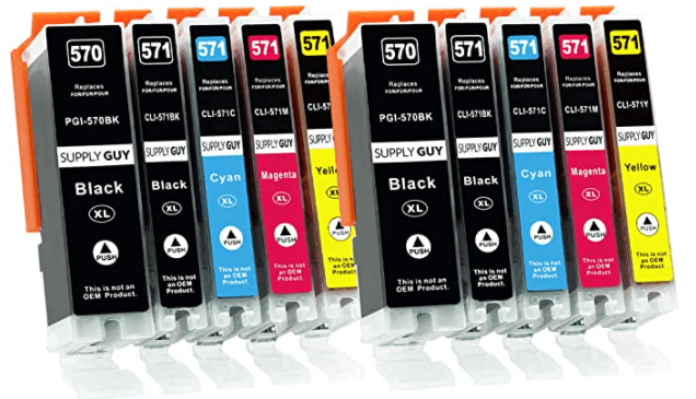TS5050 cartridges from "The Supply Guy" via Amazon.es