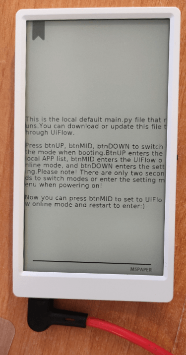 M5Paper from M5Stack