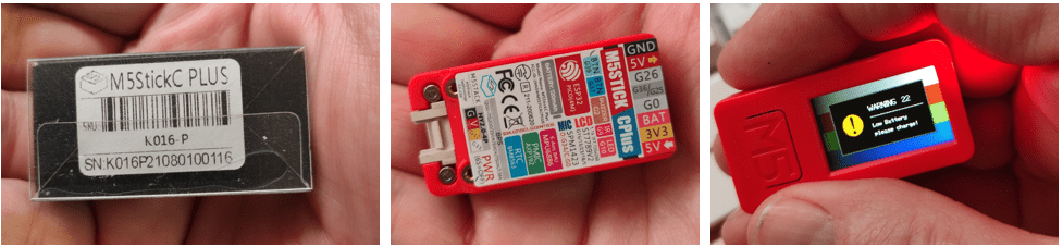 M5StickC-Plus from M5Stack