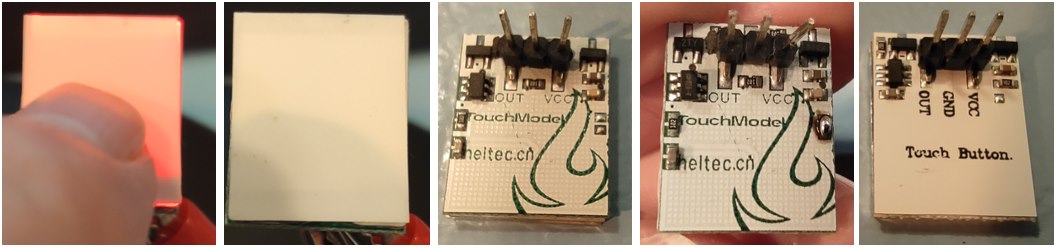 Touch buttons from Banggood