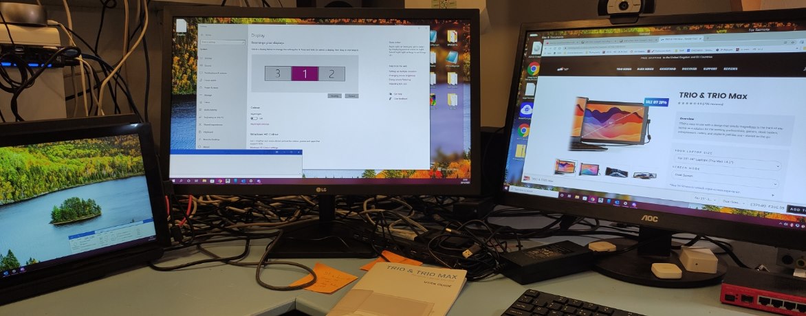 MobilePixels Trio Max Monitor