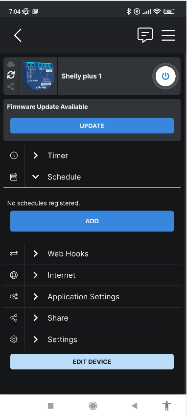 Shelly Plus 1