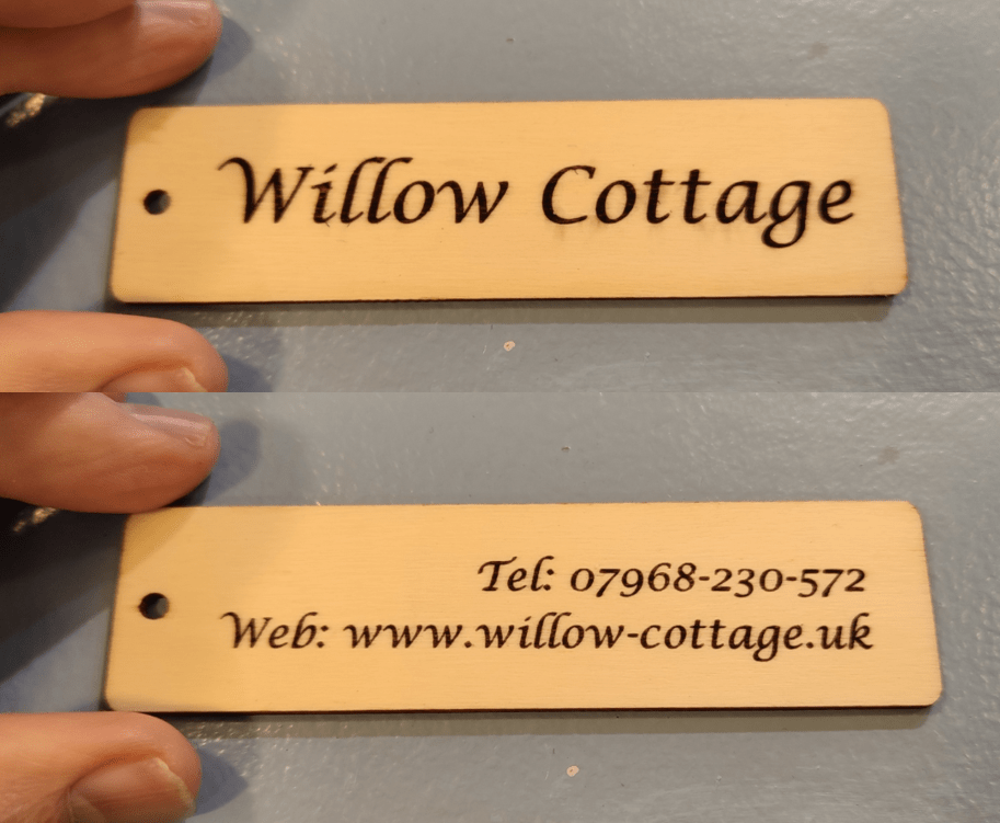 Aufero Laser 1 and Two Trees Honeycomb base, 5000mm/min at 100%