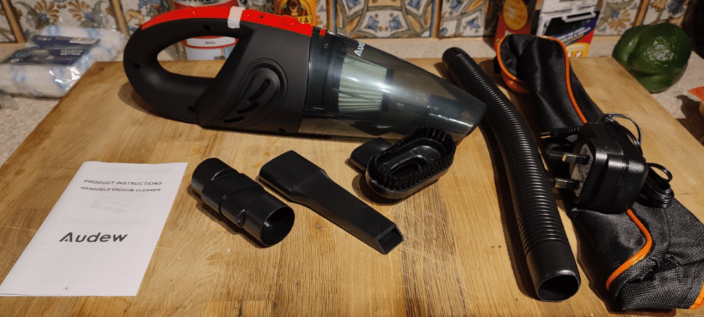 Audew AX-6601 Vacuum and Accessories