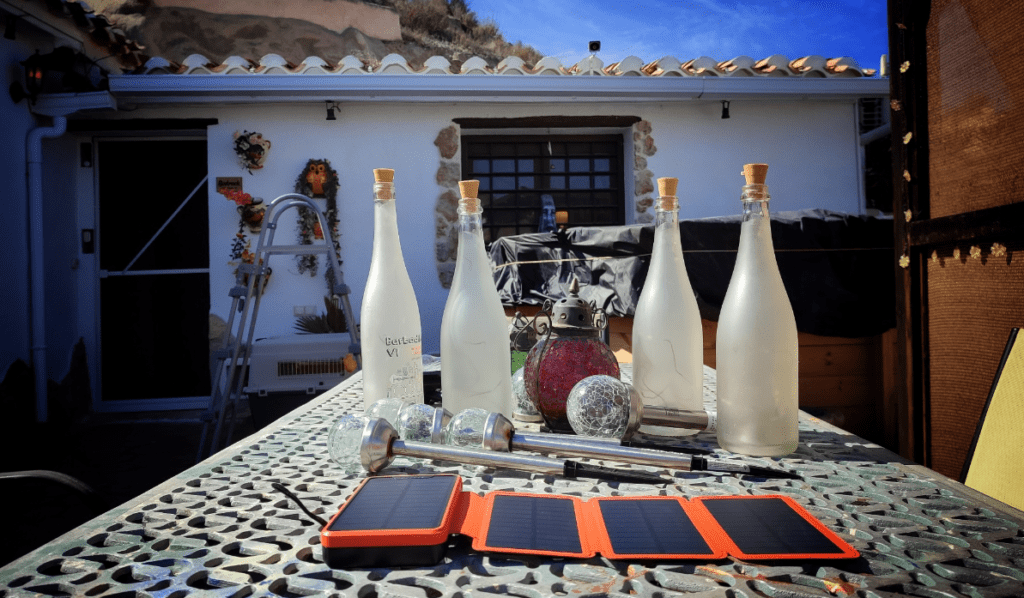 Soilar charging morning with IESafy Power Pack