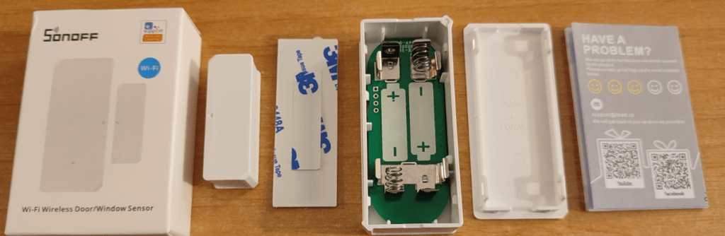Sonoff DW2-Wi-Fi door/window sensor