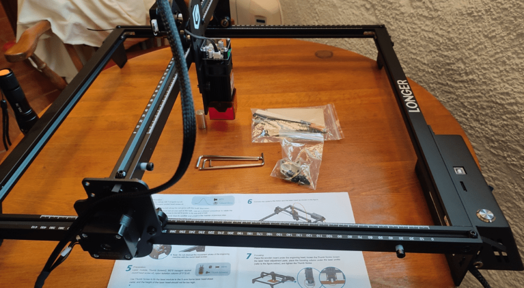 Longer Ray 5 (courtesy of ZBANX)
(Photos Peter Scargill)