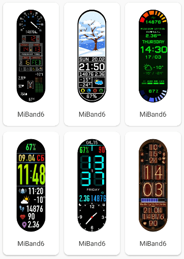 MiBand6 APP in the Google Play Store