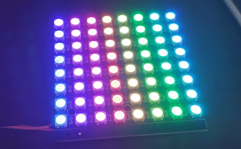 ws2812b Display Board 64 LEDS - Banggood