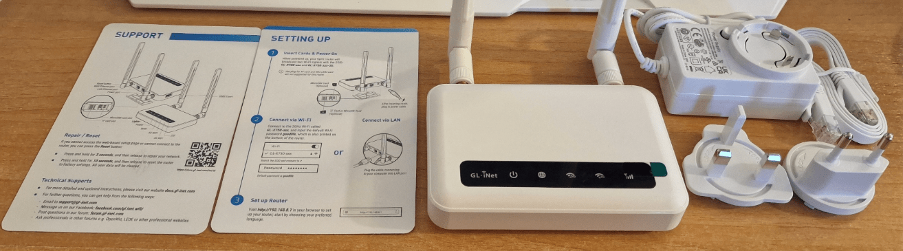 GL-iNET Spitz 4G Travel Router