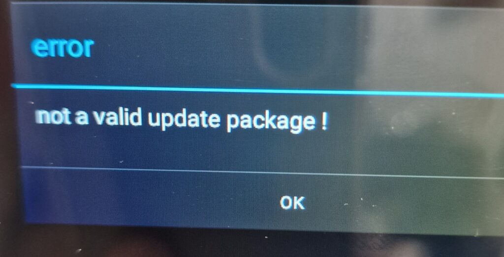 NSPanel Pro failed upgrade