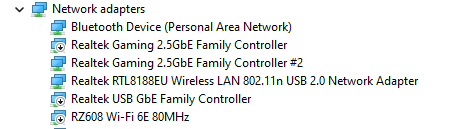 The Fenvi WiFi 6 adaptor