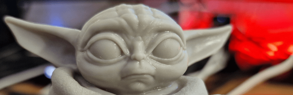 Baby Yoda in SUNLU Resin