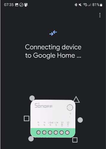 MiniR4M and Google Home