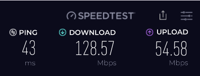 MF286D 4G SpeedTest