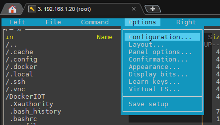 MC Config appearance