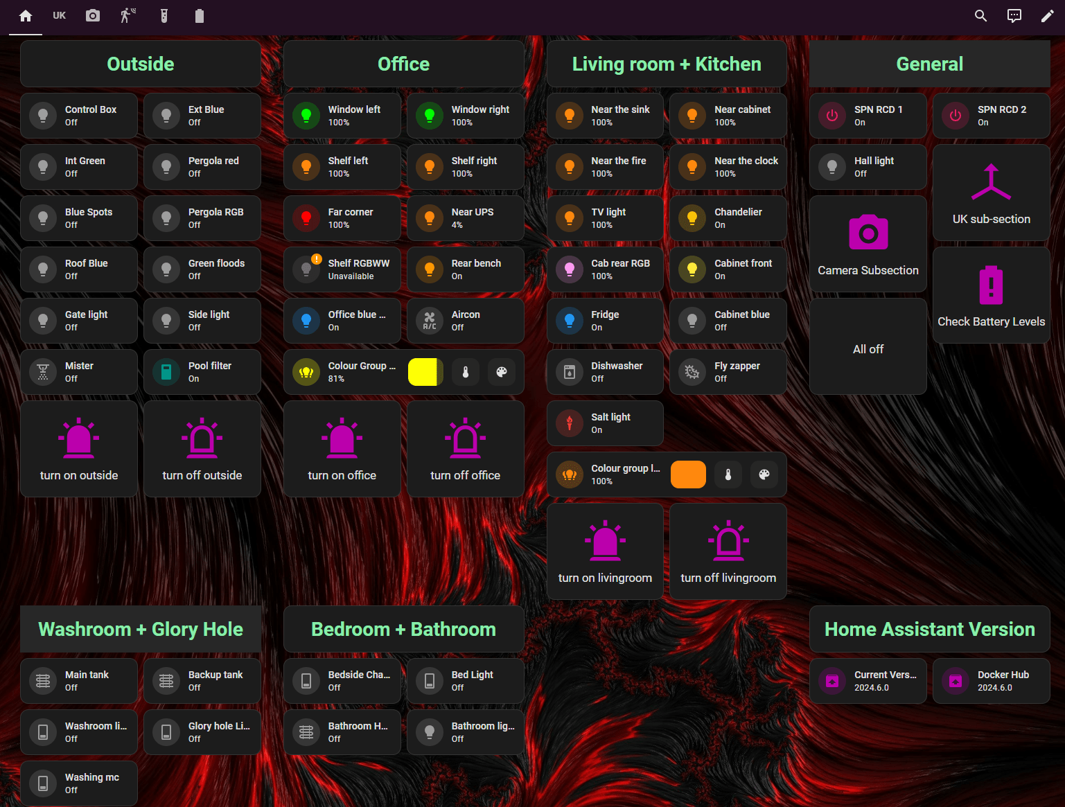 Home Assistant here at Bedrock
