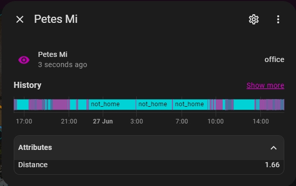ESPresence in Home Assistant