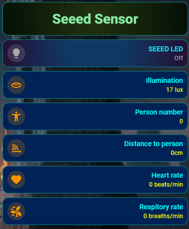 MR60BHA2 mmWave Sensor with XIAO ESP32C6 in Home Assistant