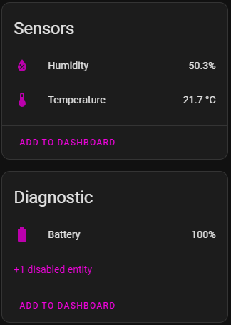 Sonoff SNZB-02WD Temperature/humidity sensor with LCD display