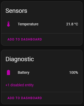 Sonoff SNZB-02LD Temperature sensor with LCD display