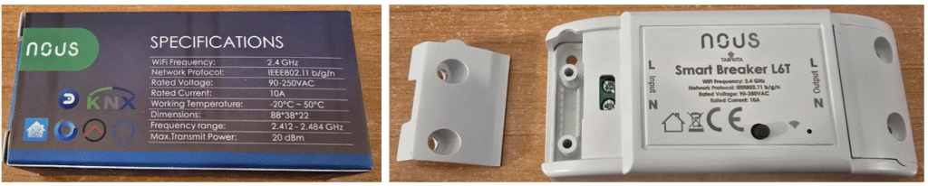 Nous Smart Breaker L6T